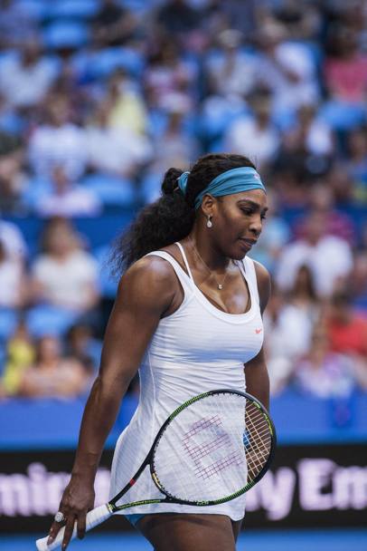 La delusione di Serena. (Epa)